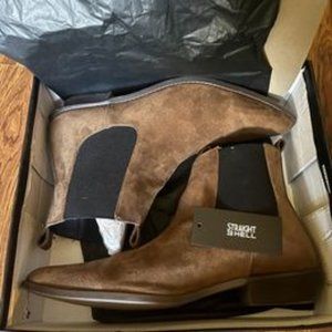 ADDISON – BROWN SUEDE (never worn!)